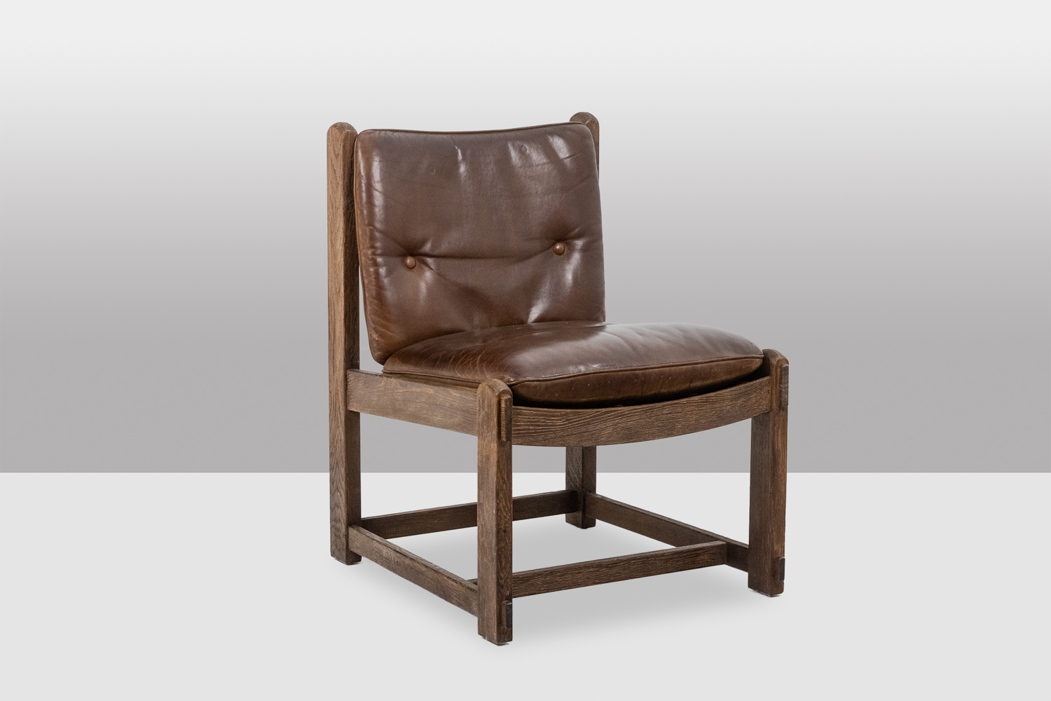 Pair of French Mid Century Fireside Chairs, 1960s - Image 3