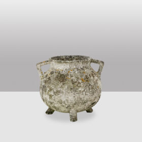 Willy Guhl Pair of “pot” planters in fiber cement. 1950s