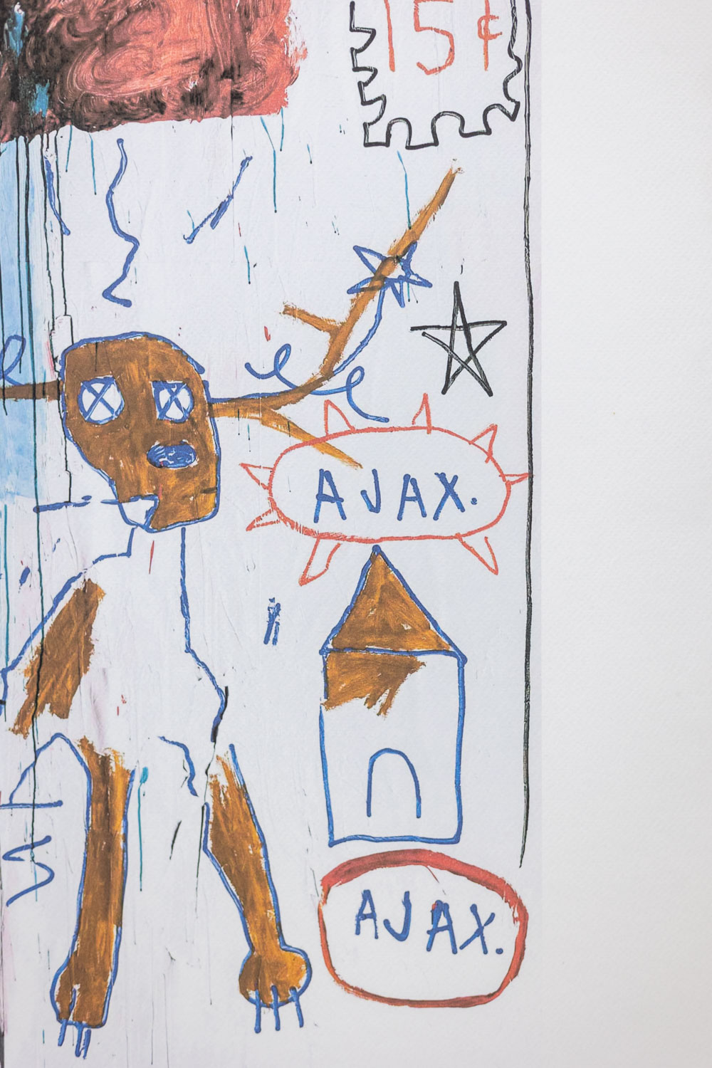 Basquiat Numbered Silkscreen Print, 1990s - Image 3