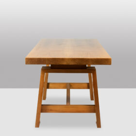 Italian Mid Century Cherry Wood Desk, 1970s