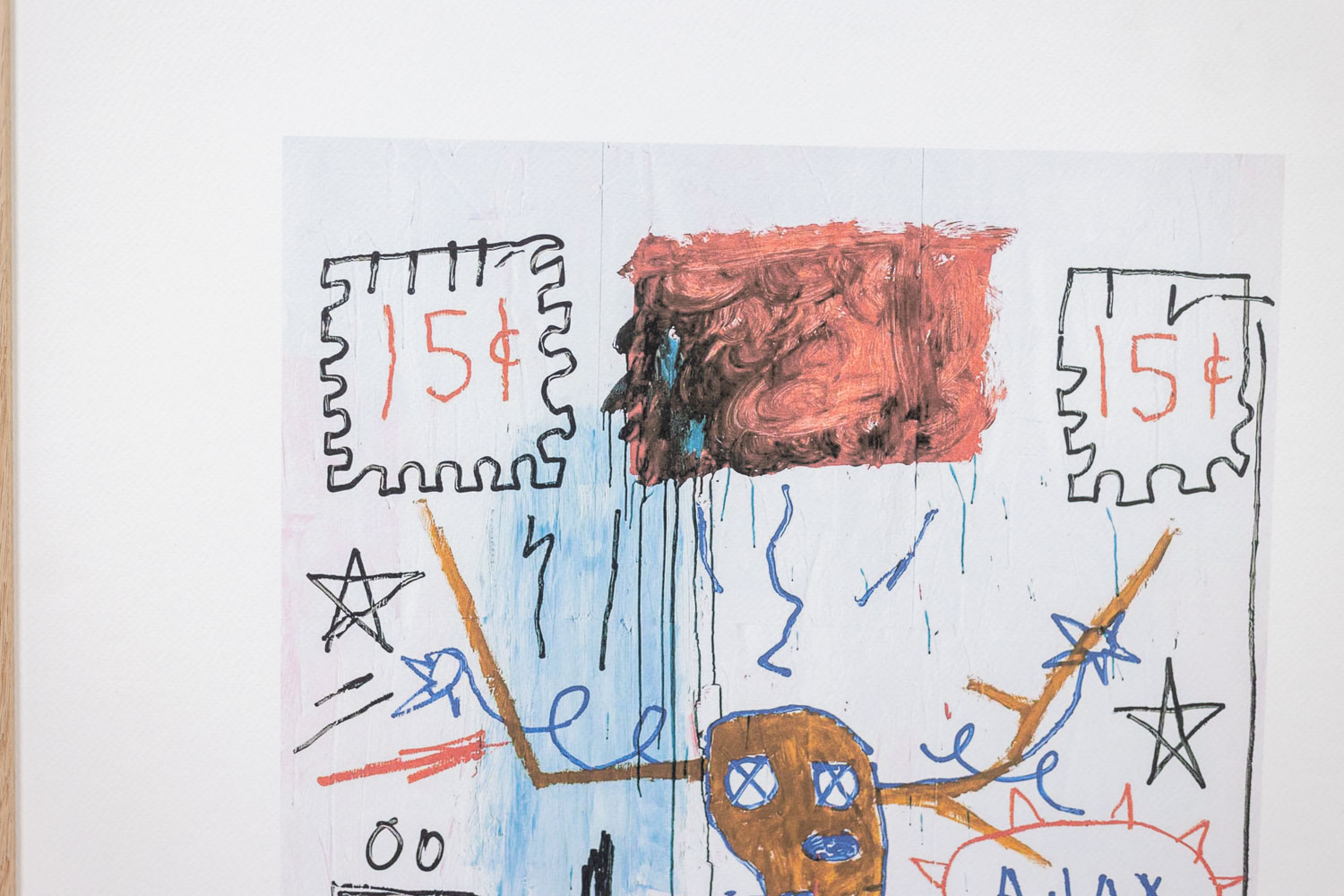 Basquiat Numbered Silkscreen Print, 1990s - Image 4