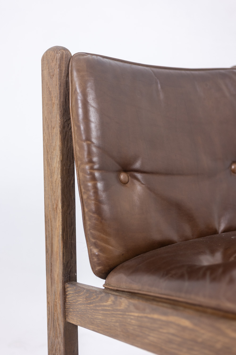 Pair of French Mid Century Fireside Chairs, 1960s - Image 4