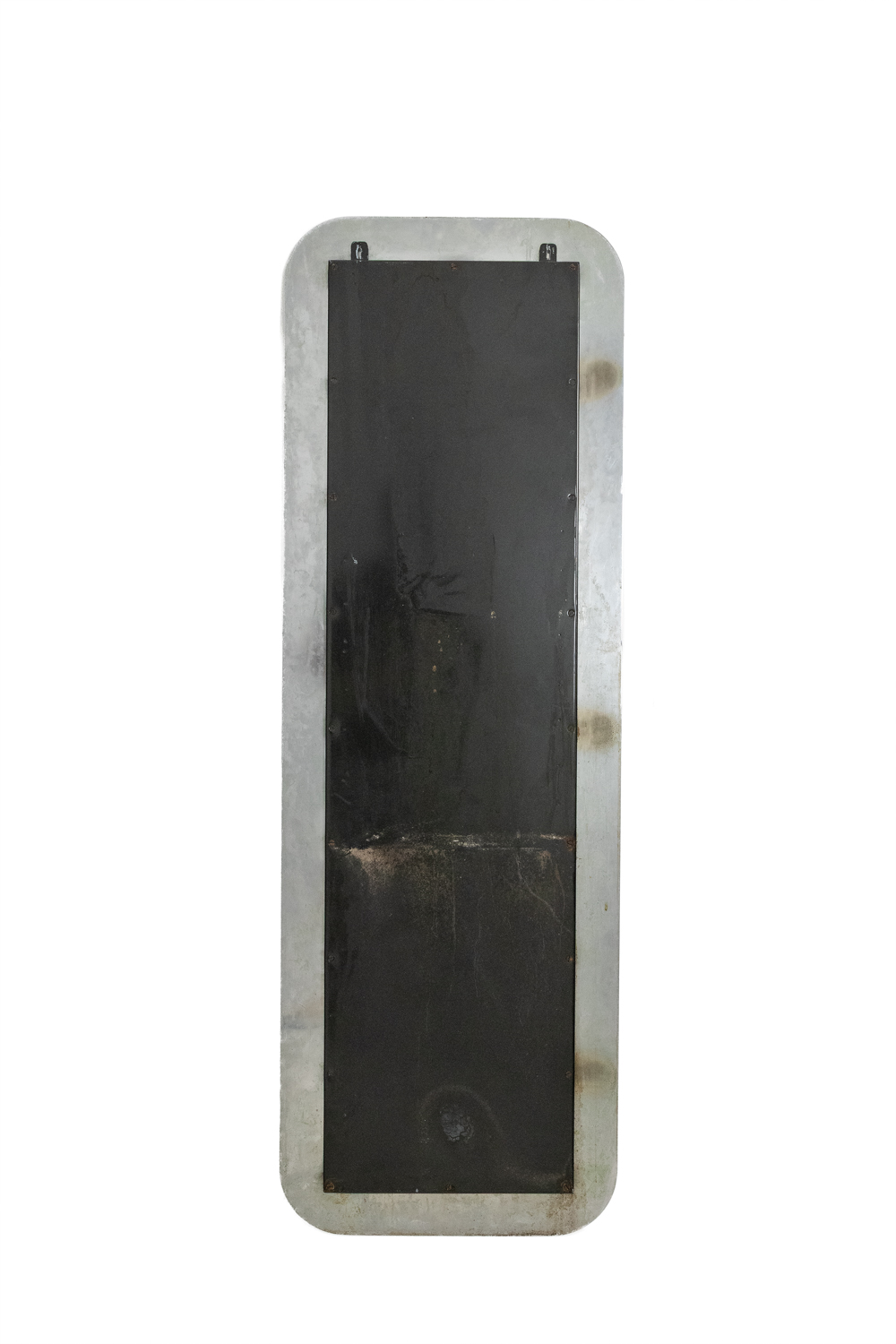 Rectangular Mirror in Polished Metal, Italy, 1970s - Image 5