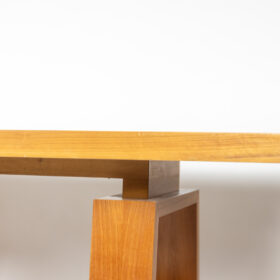 Italian Mid Century Cherry Wood Desk, 1970s