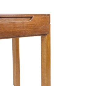 Maison Regain Elm Desk, 6 Drawers on the Front, 1970s