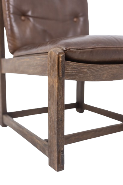 Pair of French Mid Century Fireside Chairs, 1960s - Image 5