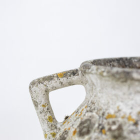 Willy Guhl Pair of “pot” planters in fiber cement. 1950s