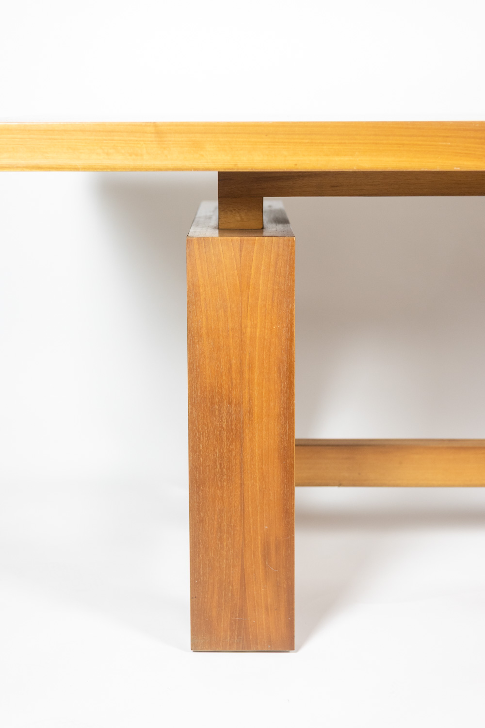 Italian Mid Century Cherry Wood Desk, 1970s - Image 6