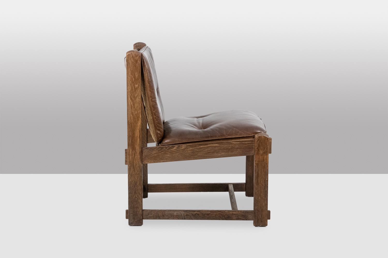 Pair of French Mid Century Fireside Chairs, 1960s - Image 7