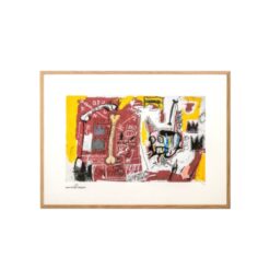 Basquiat Color Silkscreen Print - Styylish