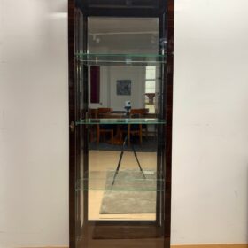 Art Deco Display Cabinet, Macassar Veneer, France, circa 1930