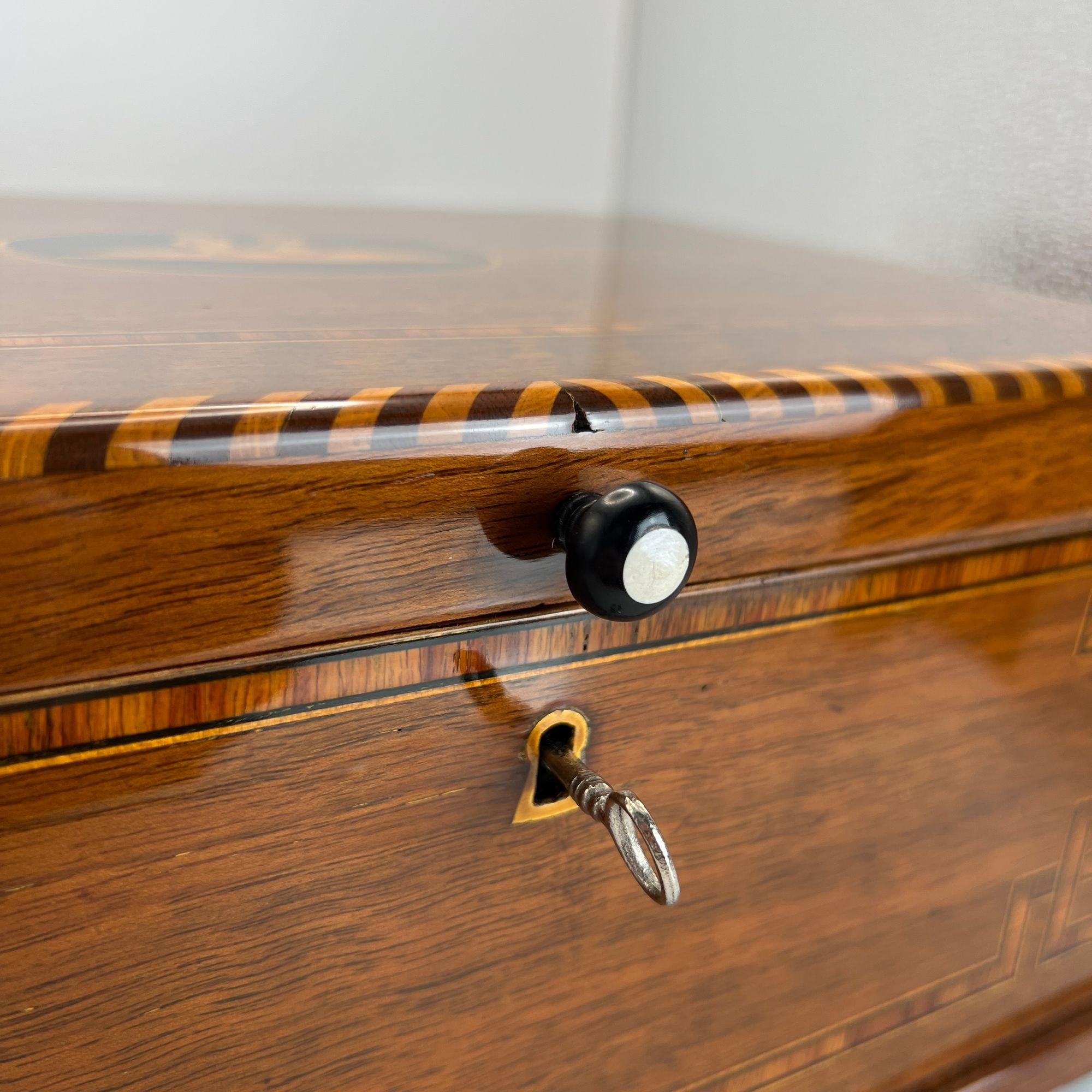 Large Biedermeier Casket Box, South Germany circa 1850 - Image 4