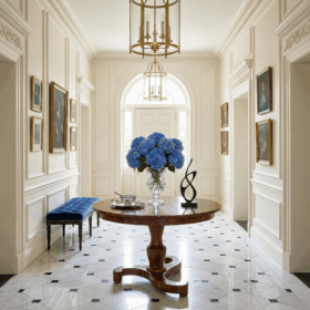 Biedermeier Walnut Table, South Germany 1820