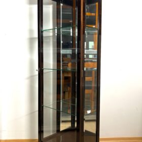 Art Deco Display Cabinet, Macassar Veneer, France, circa 1930