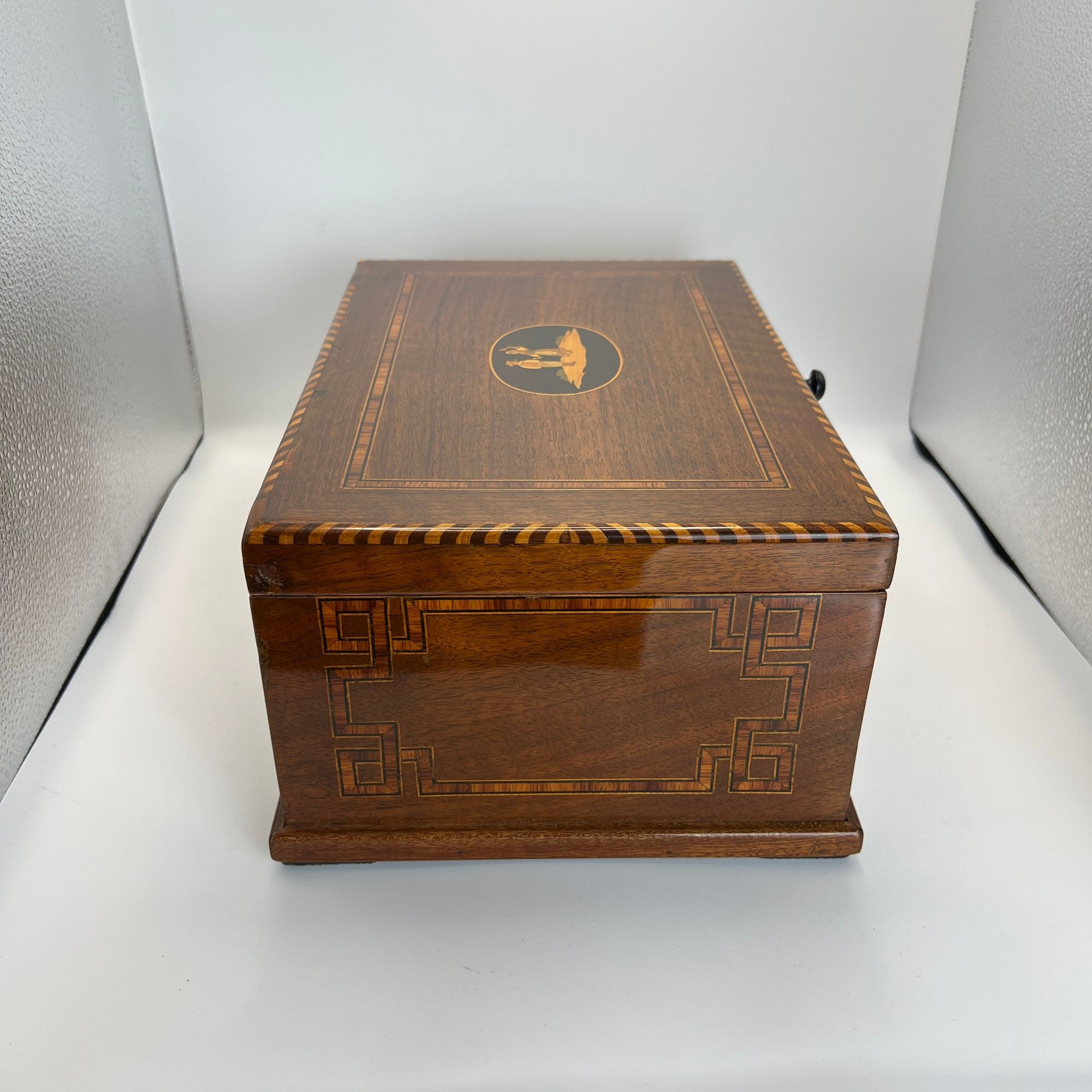 Large Biedermeier Casket Box, South Germany circa 1850 - Image 8