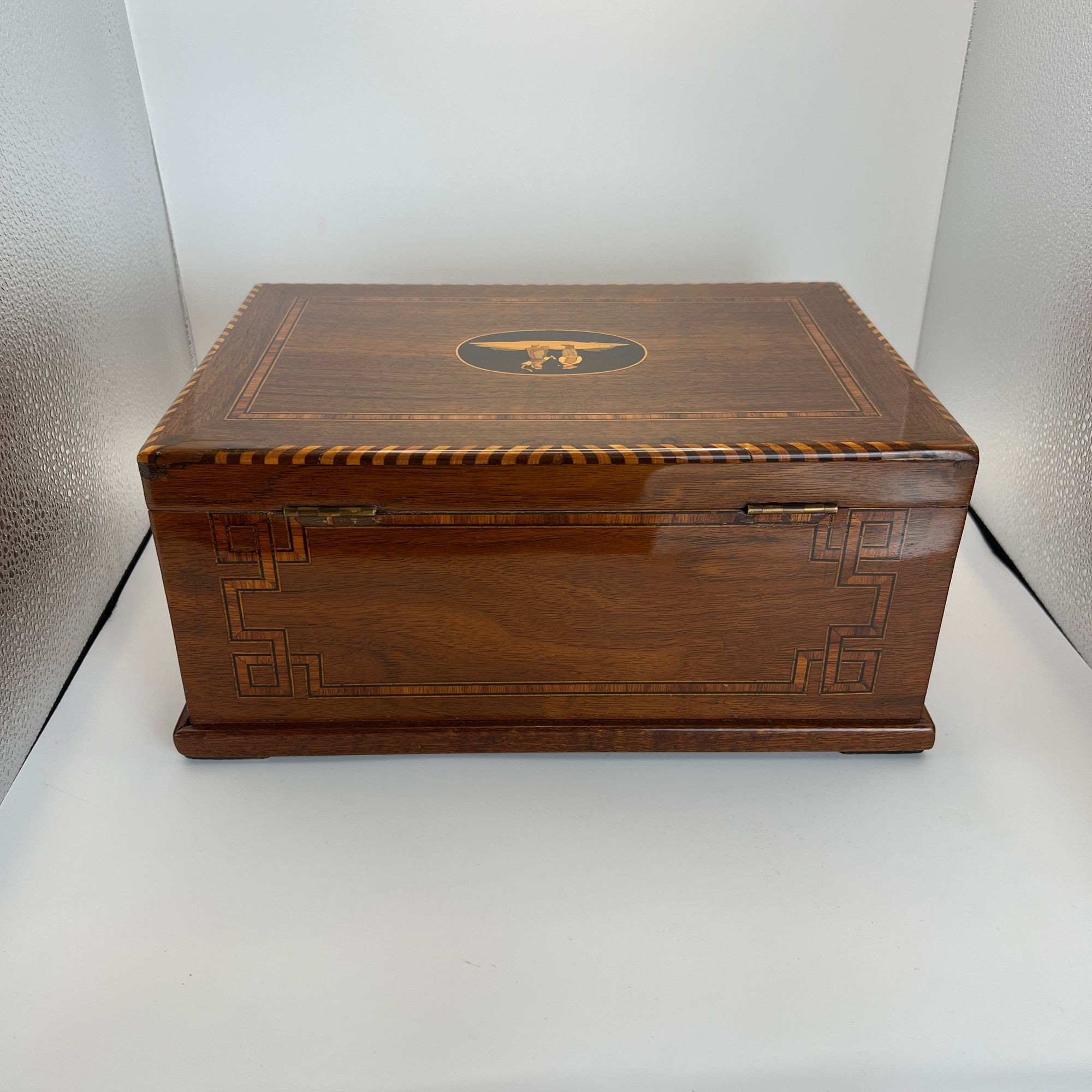 Large Biedermeier Casket Box, South Germany circa 1850 - Image 10