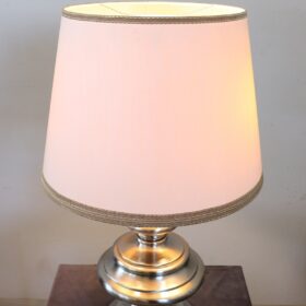 Italian Steel Table Lamp, by Goffredo Reggiani, 1970s