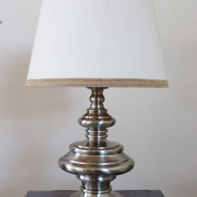 Italian Steel Table Lamp, by Goffredo Reggiani, 1970s