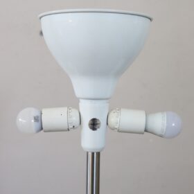 Italian Steel Table Lamp, by Goffredo Reggiani, 1970s