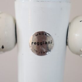 Italian Steel Table Lamp, by Goffredo Reggiani, 1970s