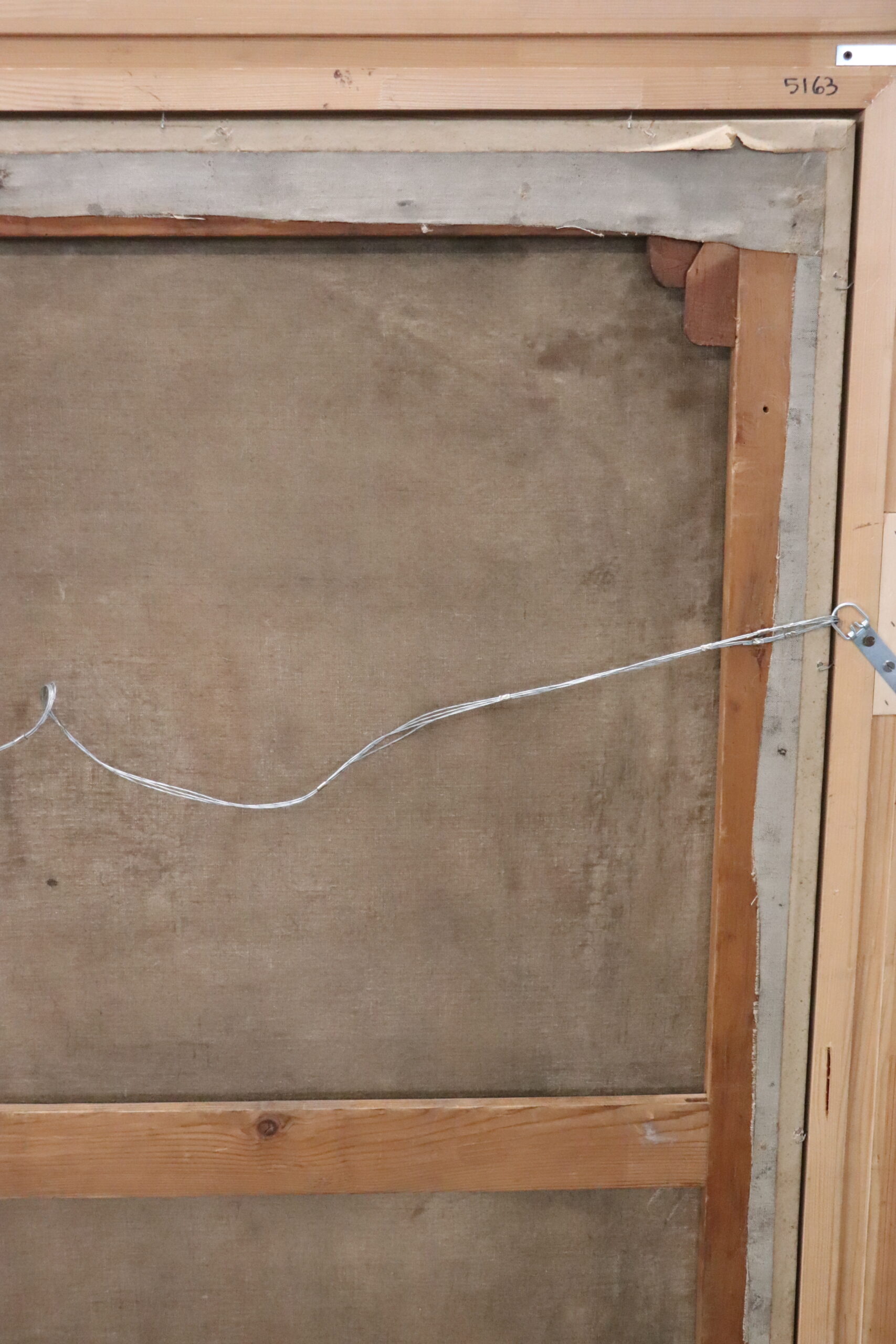 Large English Oil Painting on Canvas, Signed and Dated 1913 - Image 21