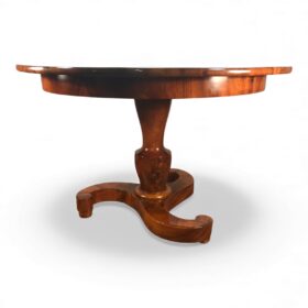 Biedermeier Walnut Table, South Germany 1820