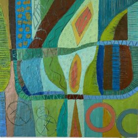 Encaustic Painting by Lola Baltzell, 