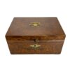 Large Biedermeier walnut box from Austria - Styylish