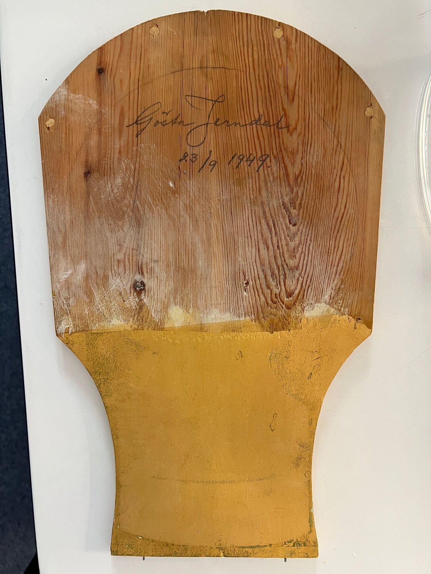 Swedish Louis XVI Style Wall Clock, 1949 - Image 16