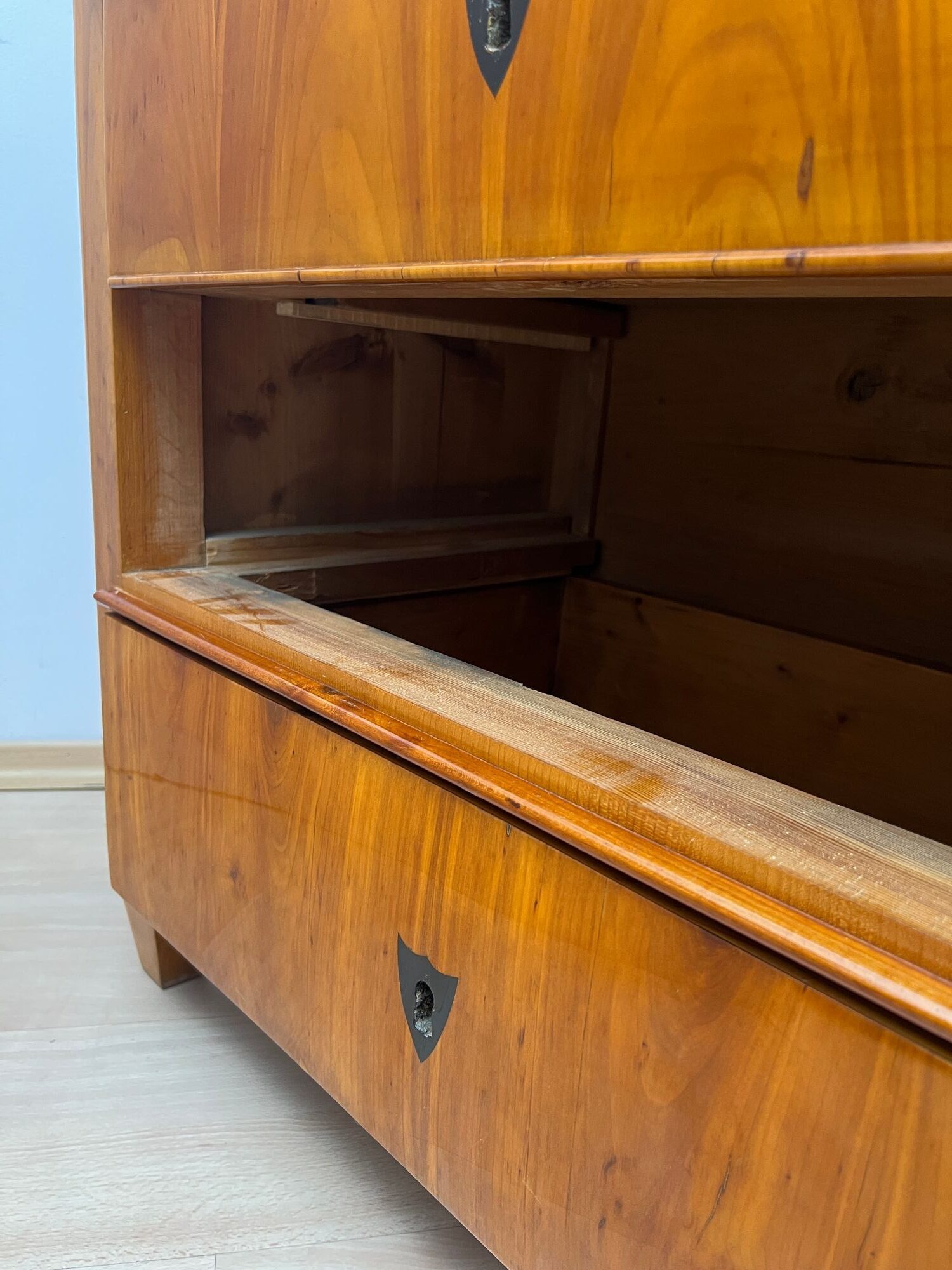 Biedermeier Cherry Wood Chest of Drawers, circa 1830 - Image 19