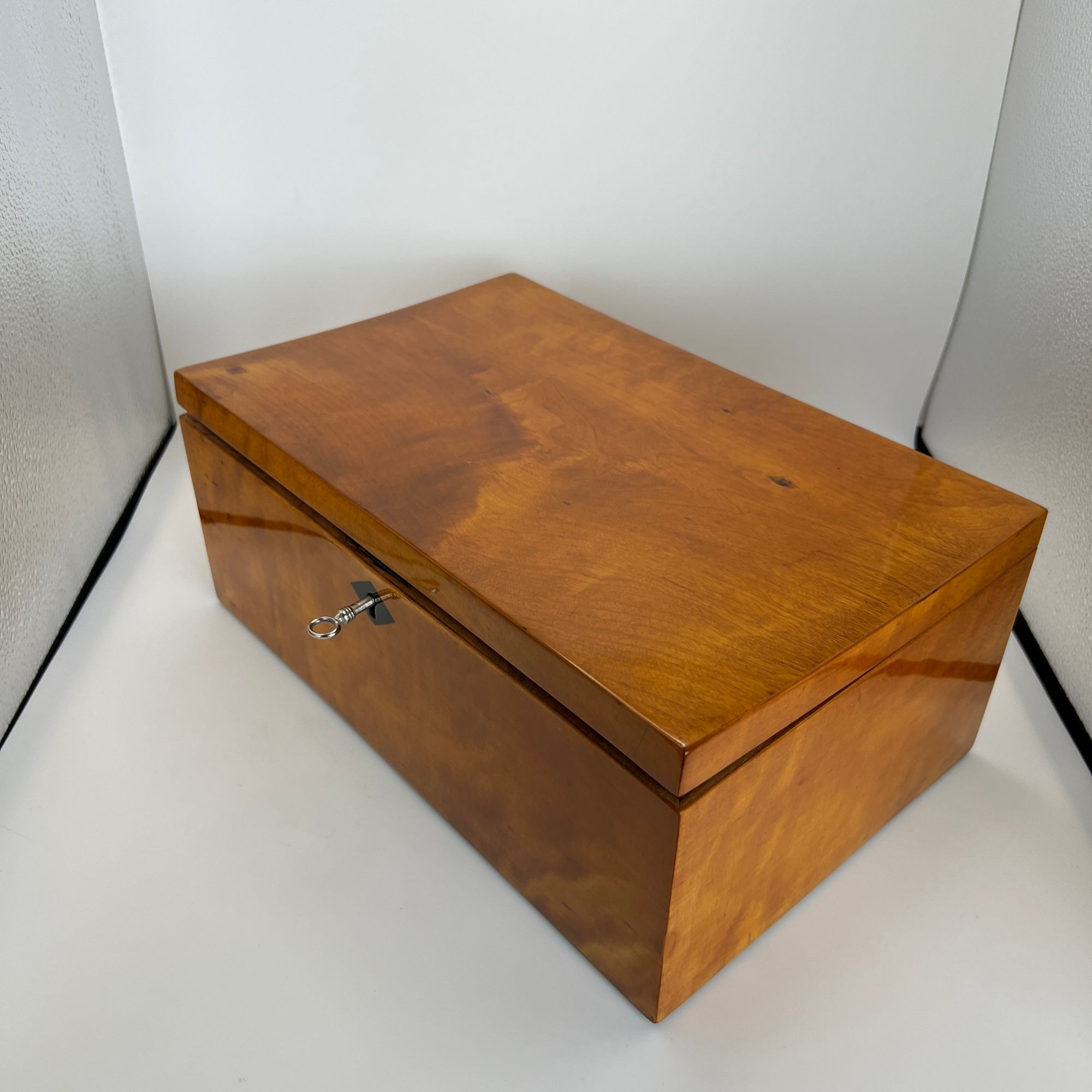 Biedermeier Birch Box, Northern Germany, circa 1840 - Image 2