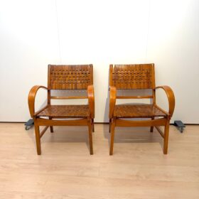 Pair of Midcentury Armchairs by ‘Gelenka’, Germany circa 1950