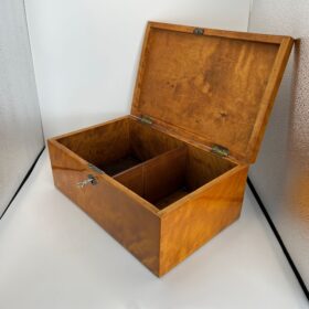 Biedermeier Birch Box, Northern Germany, circa 1840