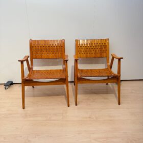 Pair of Midcentury Armchairs by Gelenka, Germany circa 1950