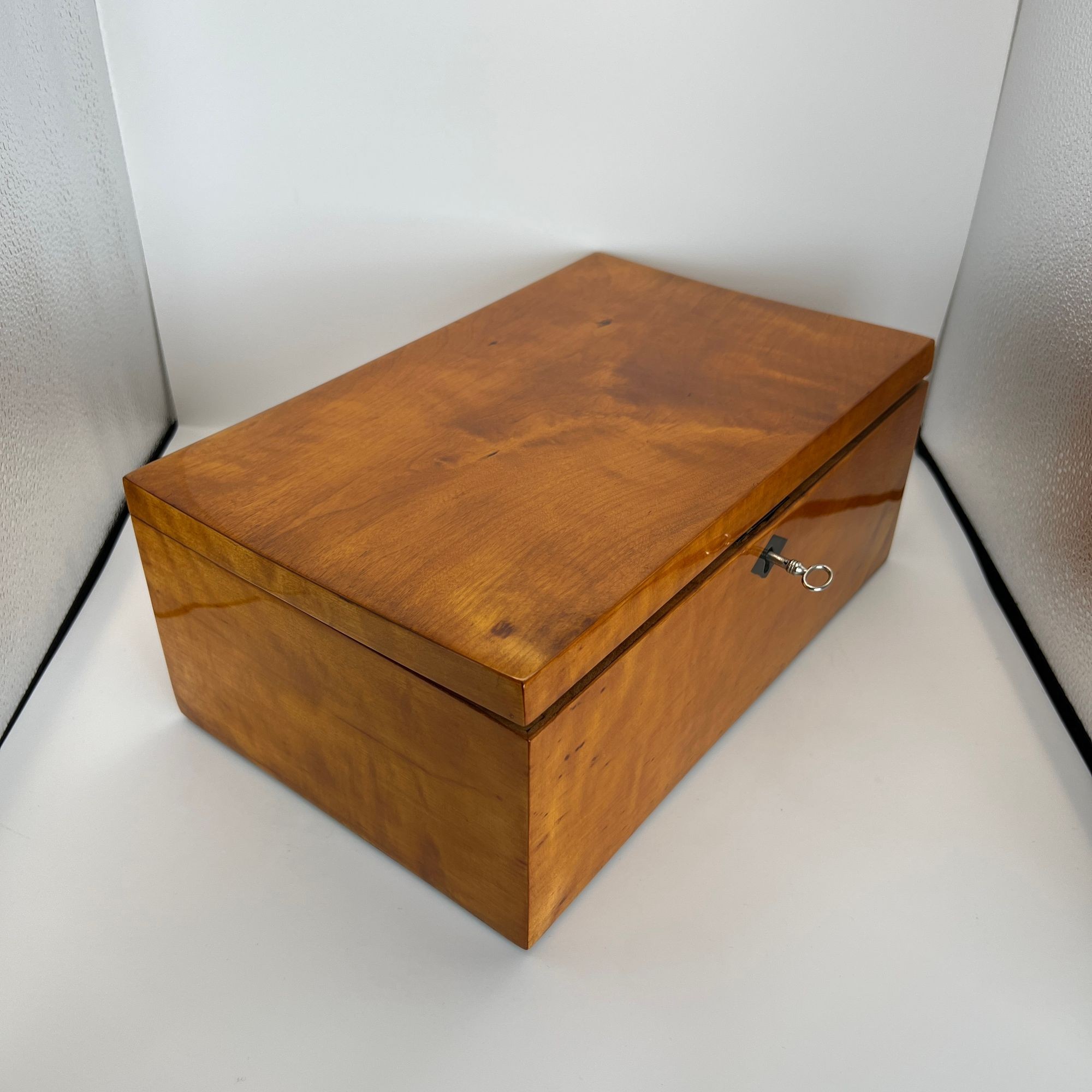 Biedermeier Birch Box, Northern Germany, circa 1840 - Image 4