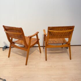Pair of Midcentury Armchairs by Gelenka, Germany circa 1950