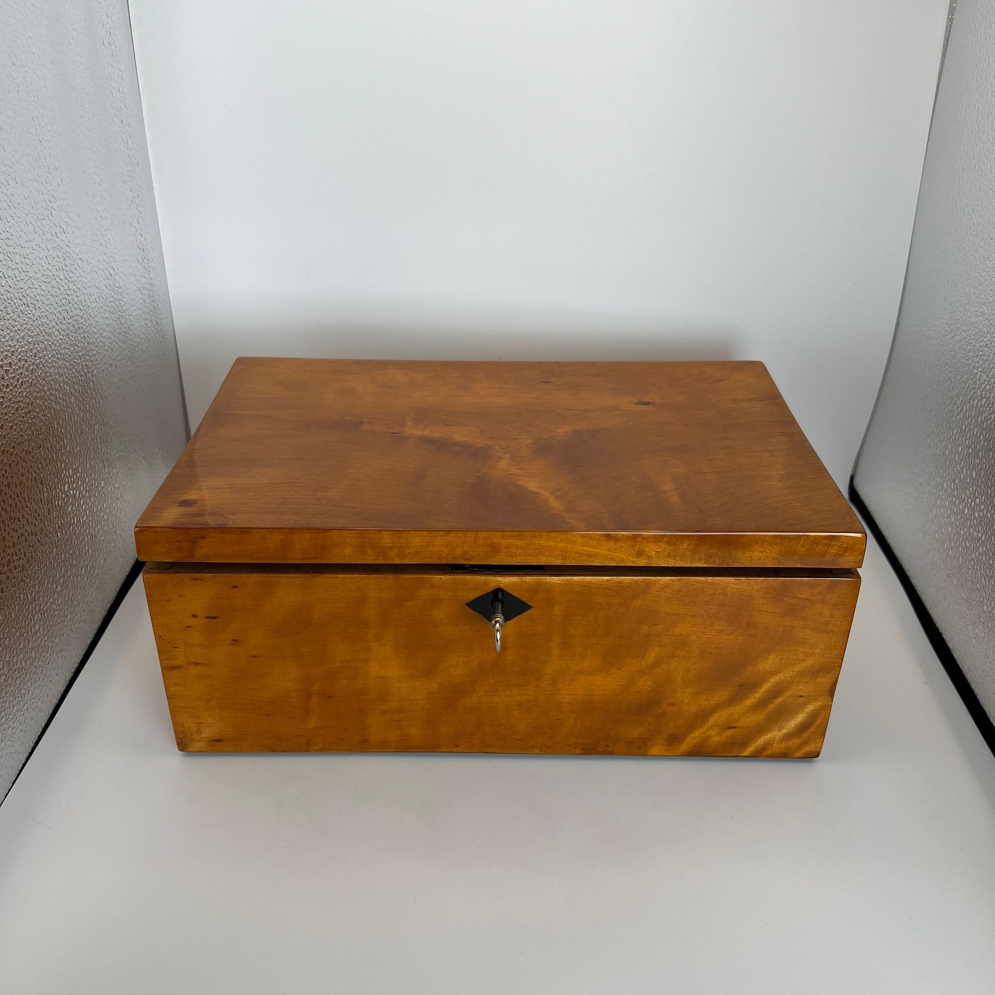 Biedermeier Birch Box, Northern Germany, circa 1840 - Image 8