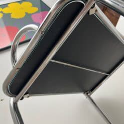 Art Deco Bar Cart, by Robert Mallet-Stevens, Chromed Steel, France circa 1925 - Image 9