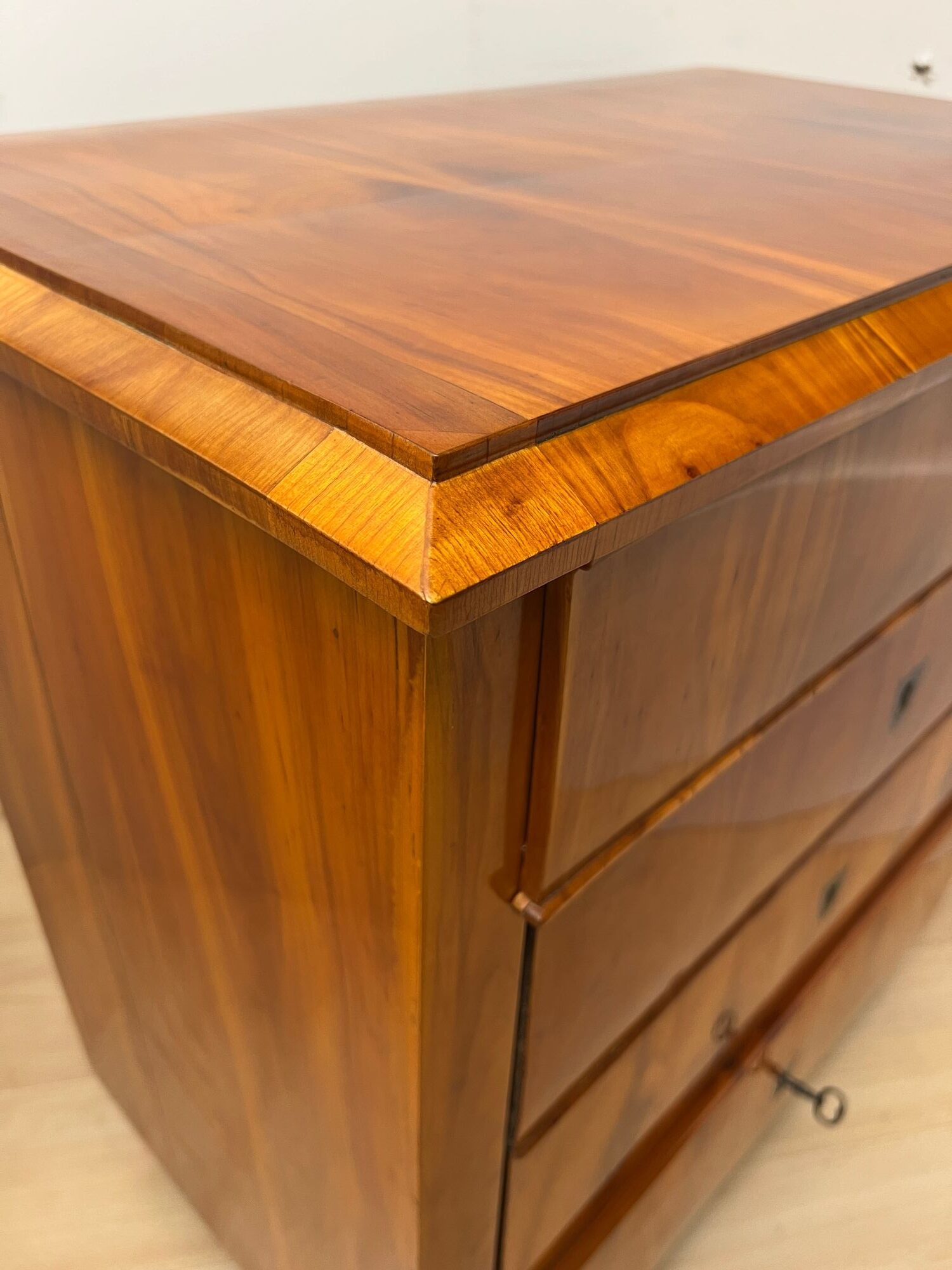 Biedermeier Cherry Wood Chest of Drawers, circa 1830 - Image 9