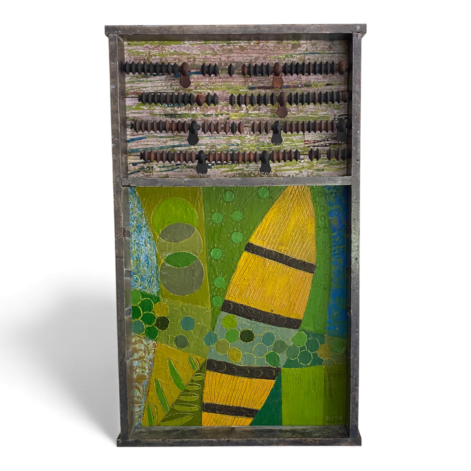 Mixed Media Encaustic Artwork by Lola Baltzell- Styylish