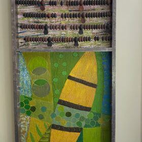 Mixed Media Encaustic Artwork 