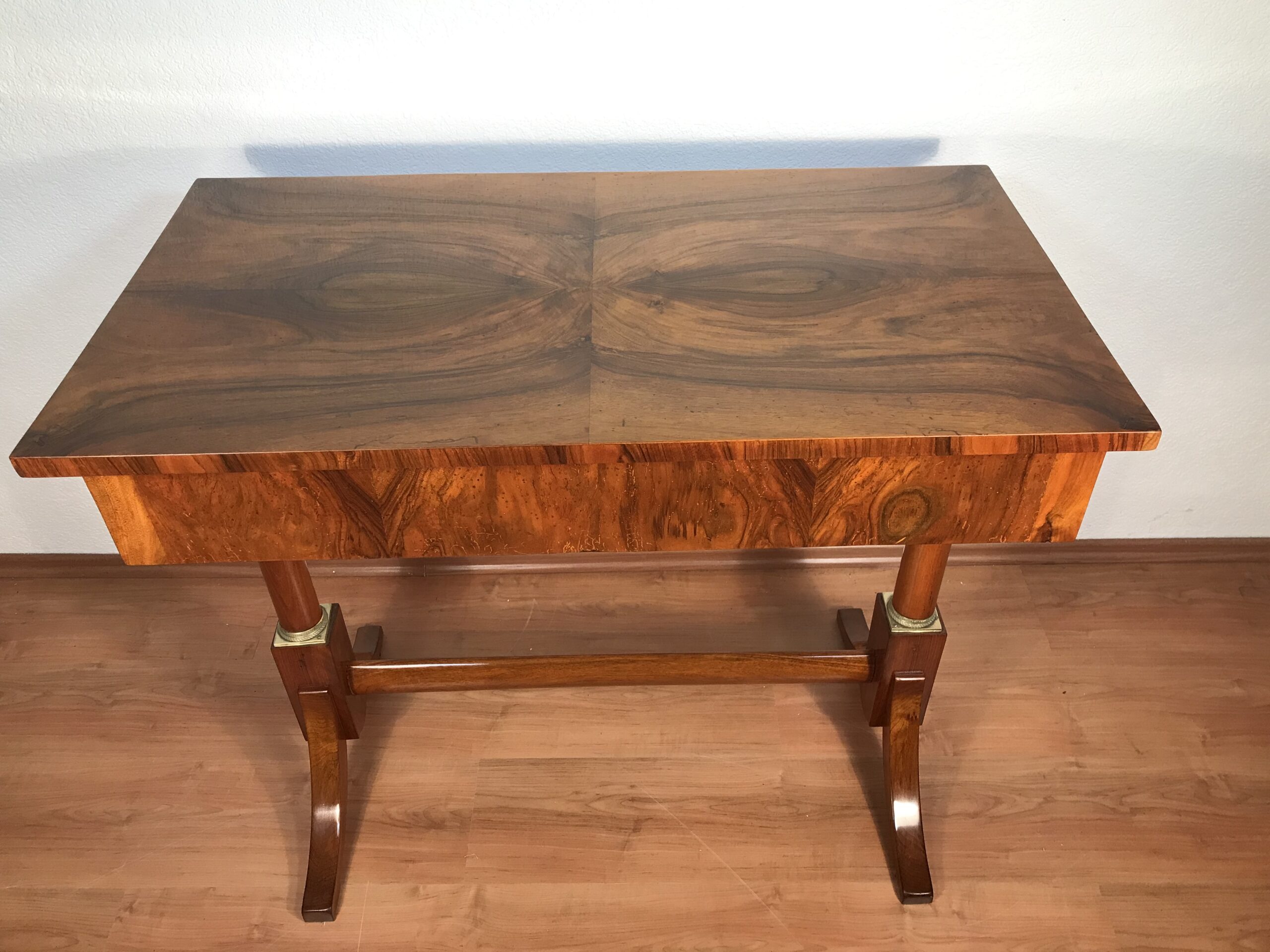 Biedermeier Walnut Desk, Germany 1820 - Image 9