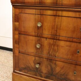 Italian Louis Philippe Walnut Chest of Drawers, ~1850