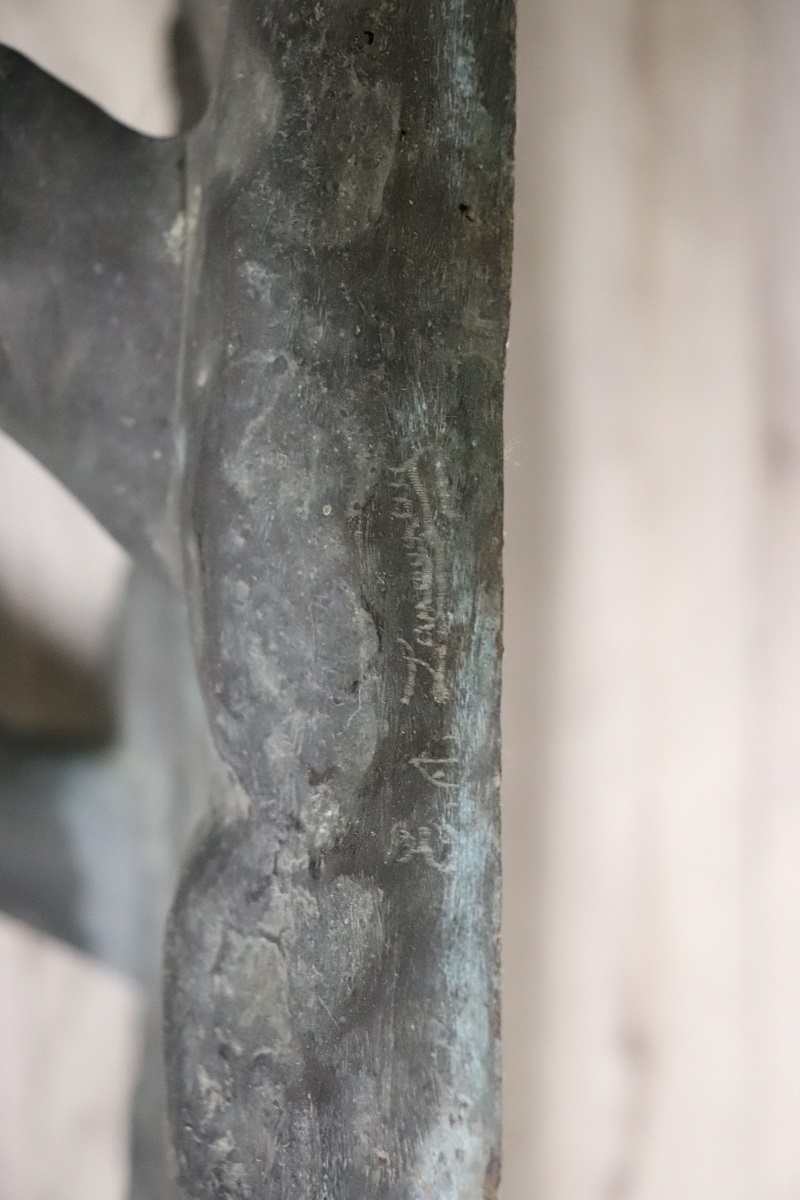 Very Large Bronze Sculpture, Signed, Horse and Jockey Statue - Image 14