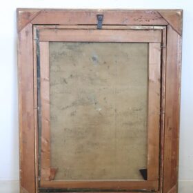 Oil Painting on Canvas, Portrait, Signed G. Maldarelli 1917