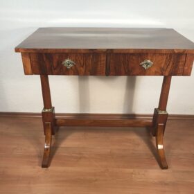 Biedermeier Walnut Desk, Germany 1820