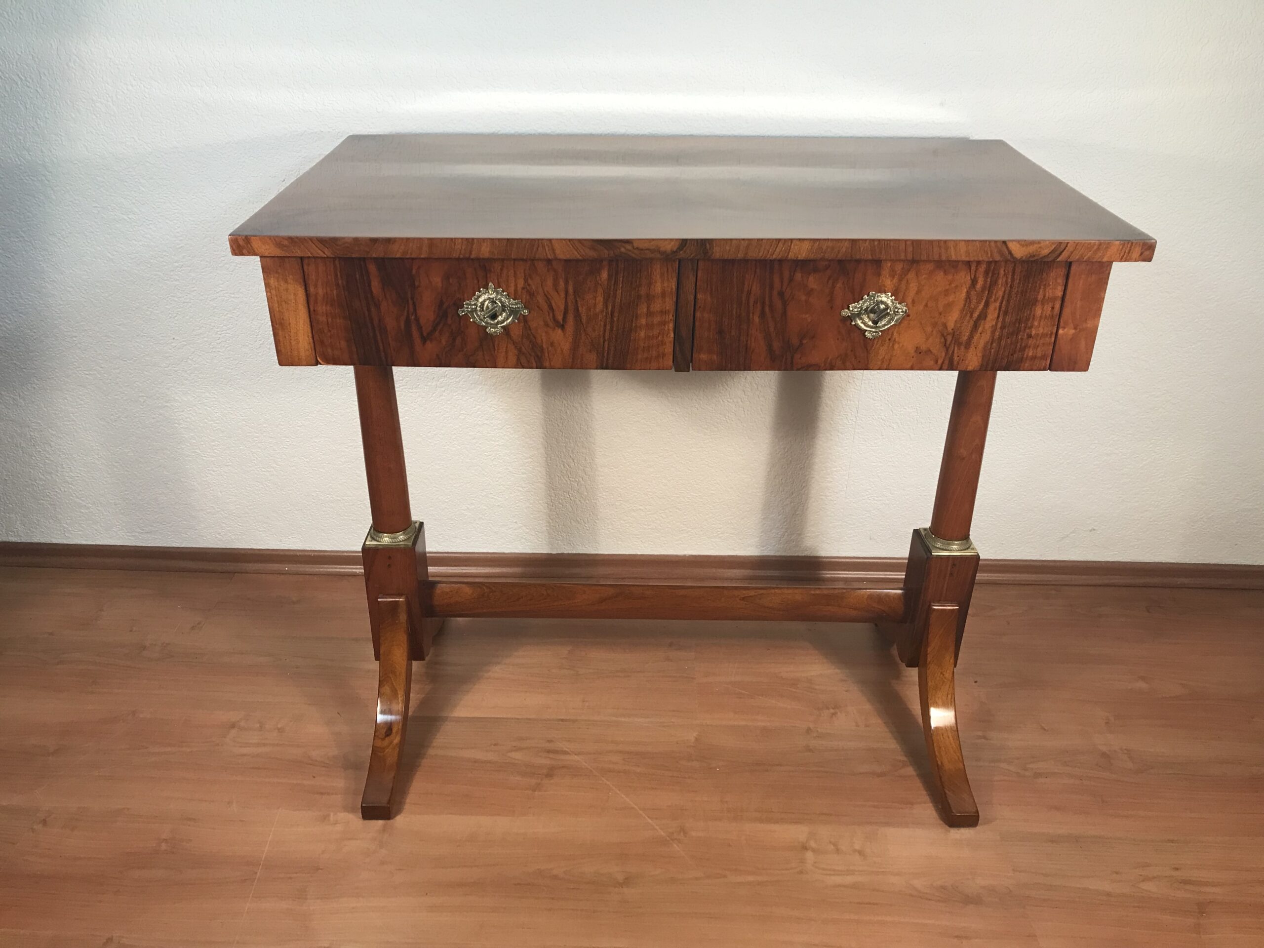 Biedermeier Walnut Desk, Germany 1820 - Image 3