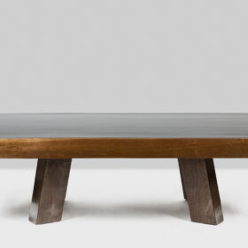 Brutalist style coffee table, 1970s