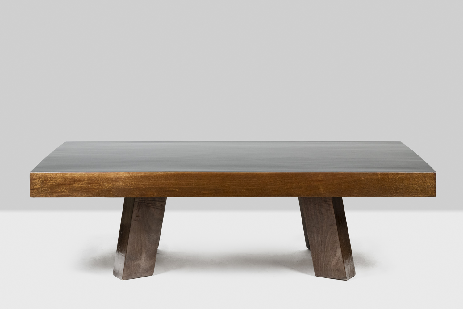 Brutalist style coffee table, 1970s - Image 4