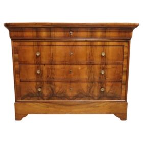 Italian Louis Philippe Walnut Chest of Drawers, ~1850